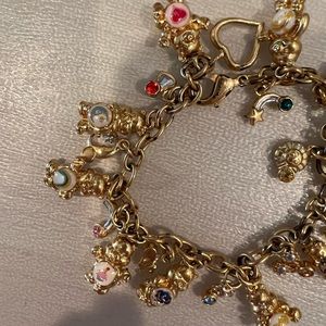 Collectible Care Bears Ultimate charm bracelet with Swarovski crystals.